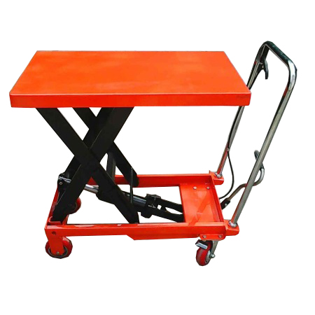 Xe nâng mặt bàn 500kg nâng cao 900mm